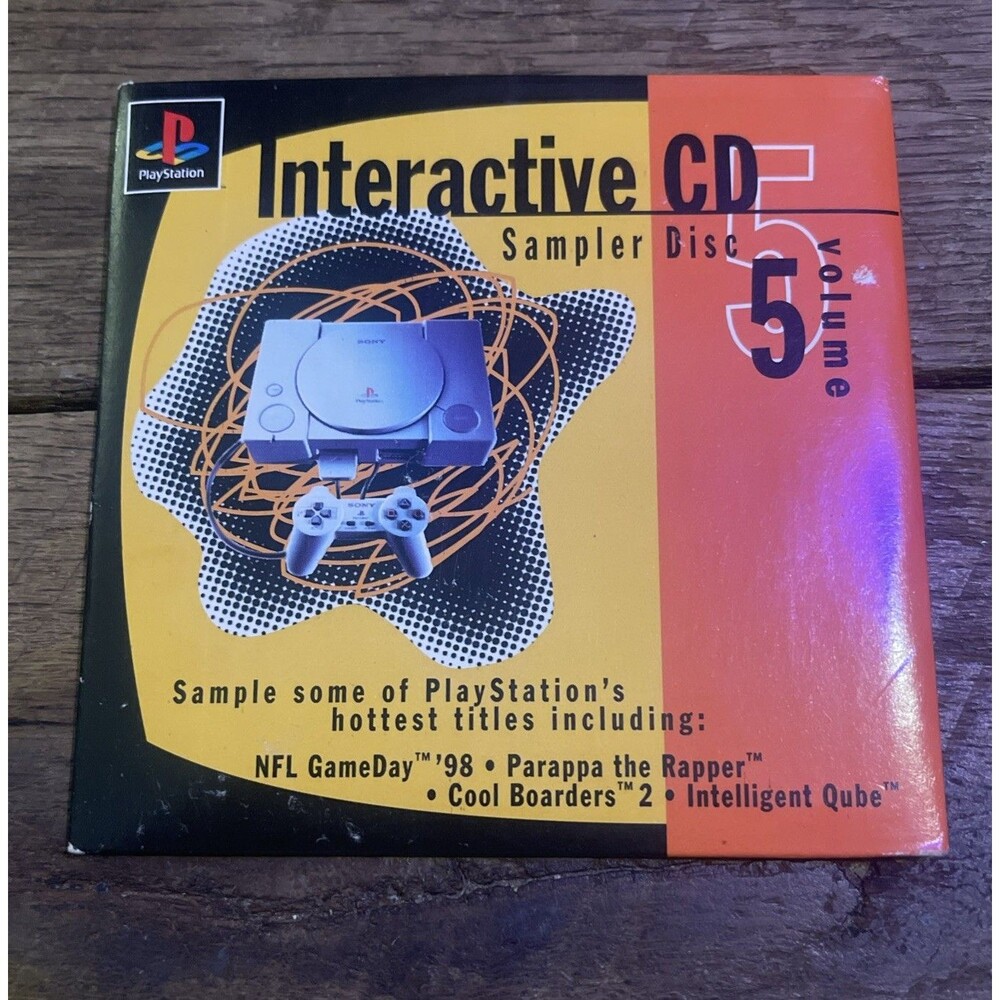 Interactive Sampler Disc 5 Demo Sony PlayStation 1 PS1